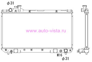   Toyota RAV4 M/A 9497 OE164007A122